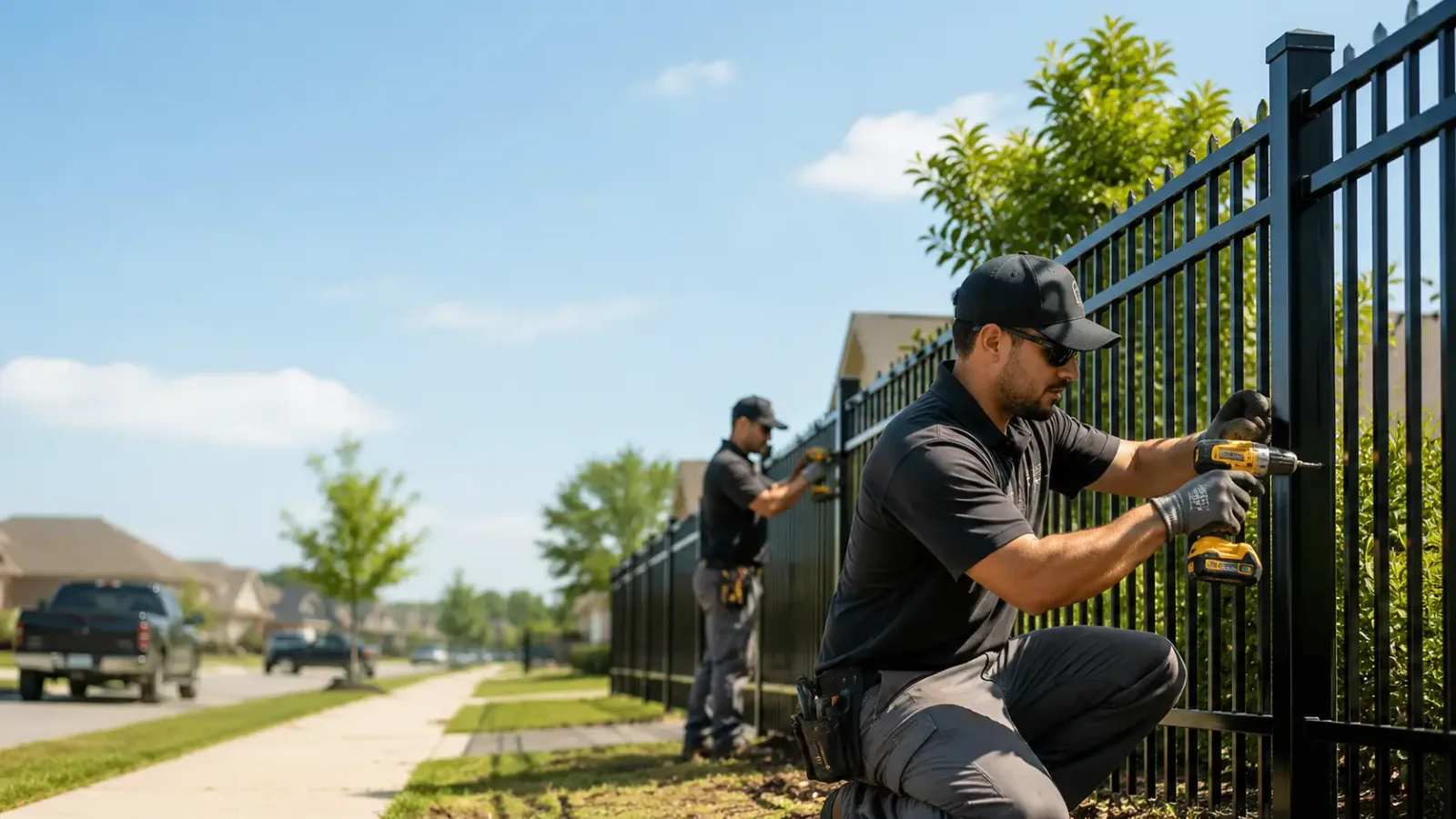 Metal Fence Installation in Enloe, TX